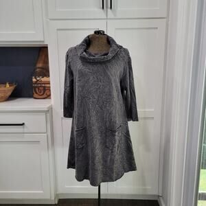 Soft Surroundings Juniper Cowl neck Tunic Dress. Size Medium